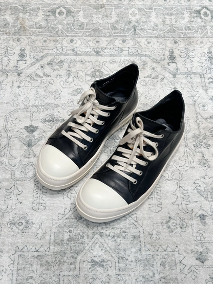 Rick Owens Main Line Leather Low-Top