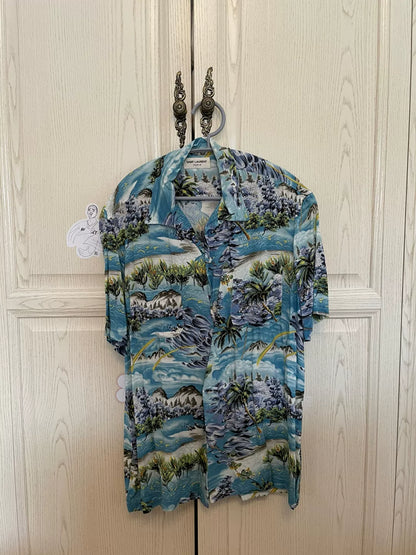 Saint Laurent Floral Short Sleeve Shirt