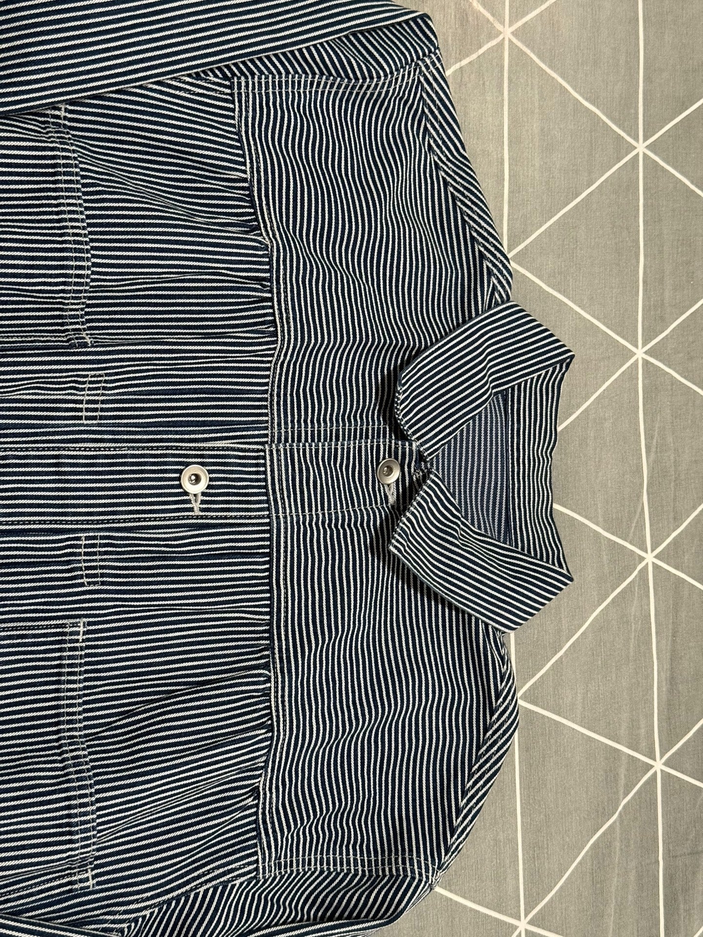 Porter Classic Steinbeck Hickory Stripe Jacket