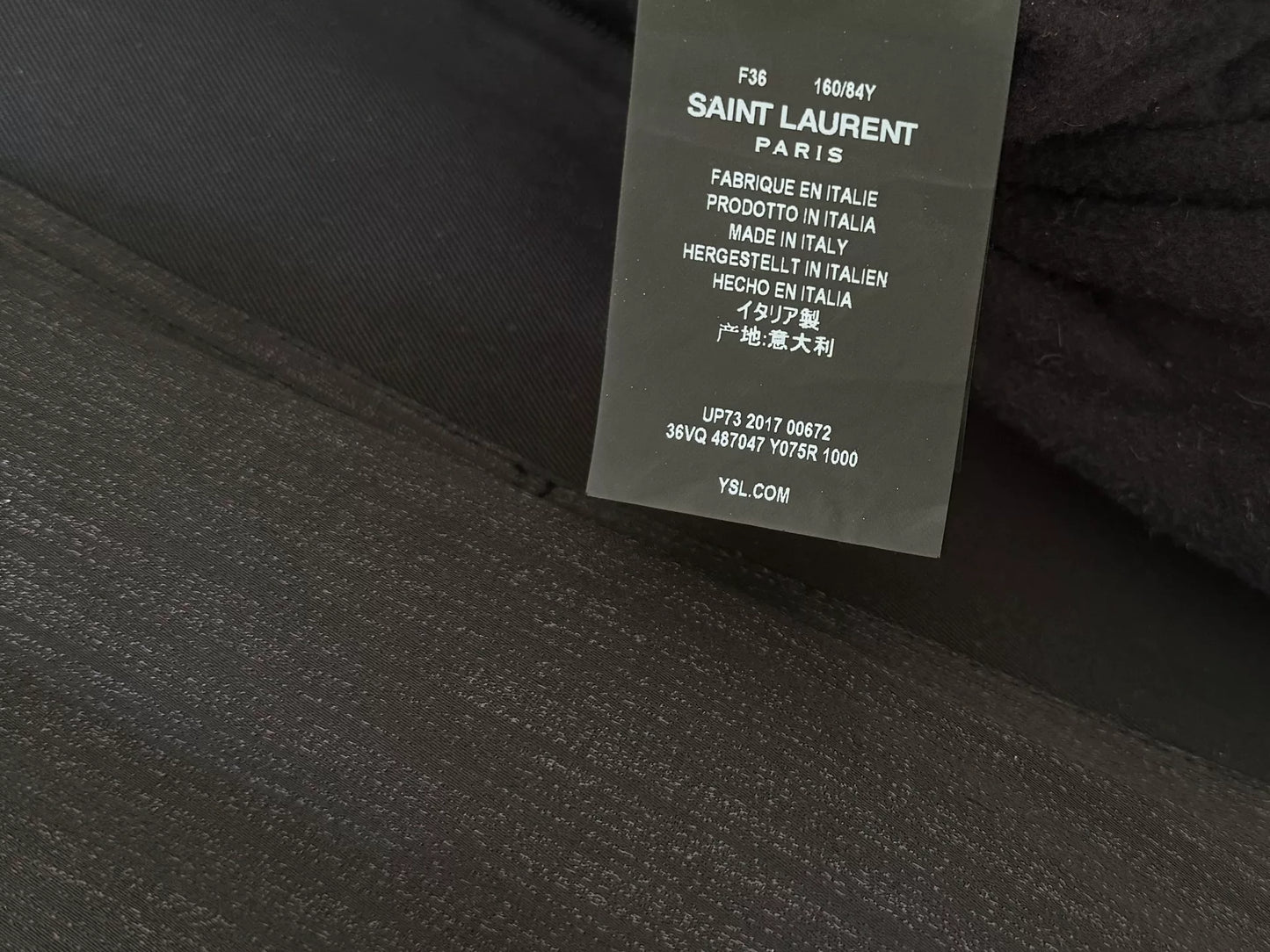 Saint Laurent Vintage Baseball Jacket