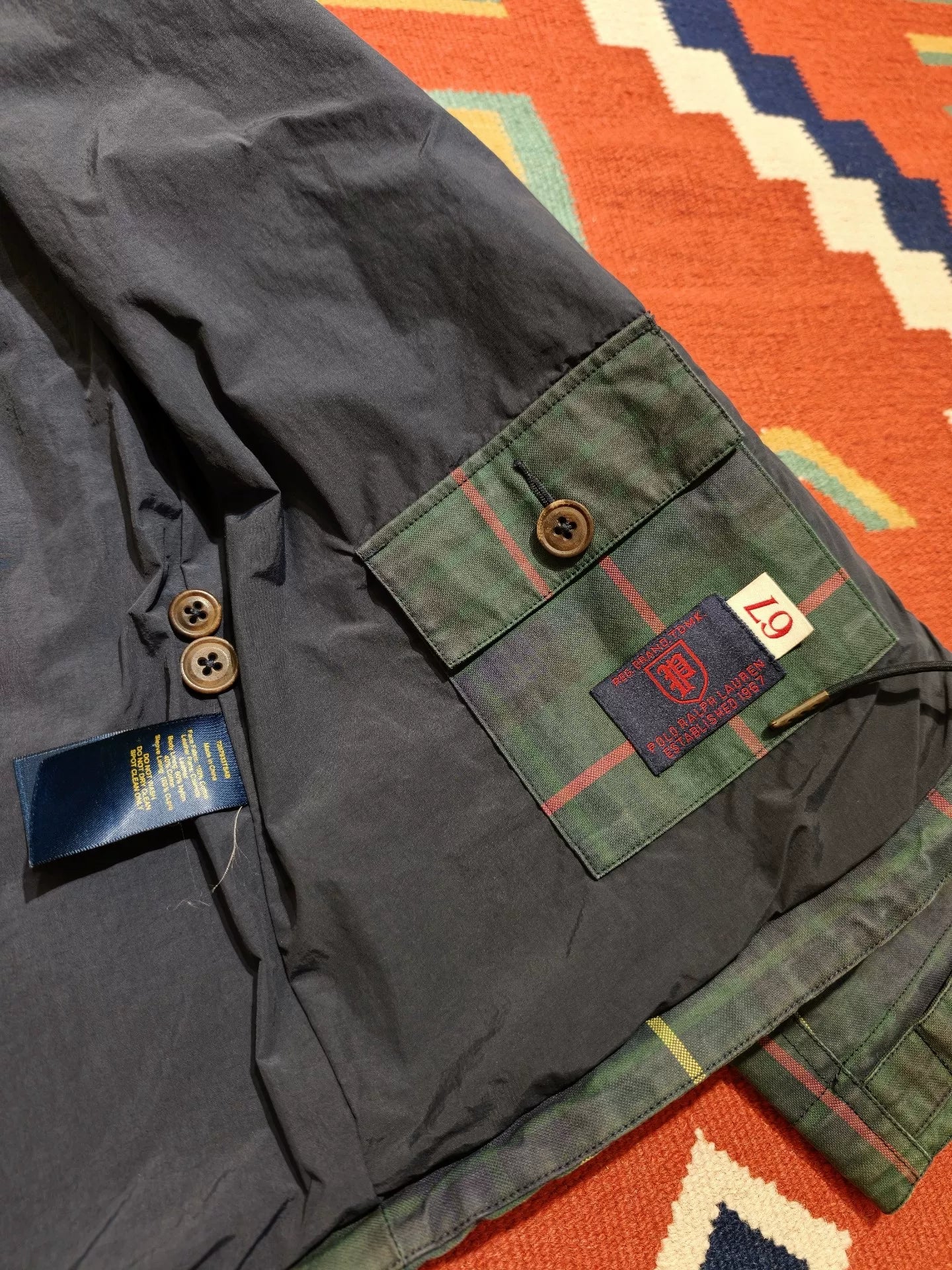 Polo Ralph Lauren Classic Plaid Hooded Jacket