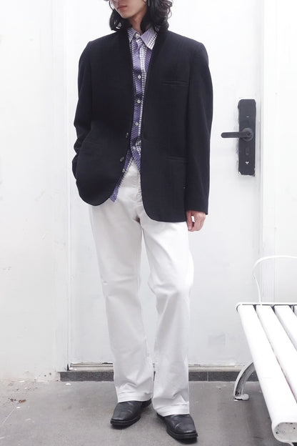 Maison Martin Margiela Collarless Suit Jacket