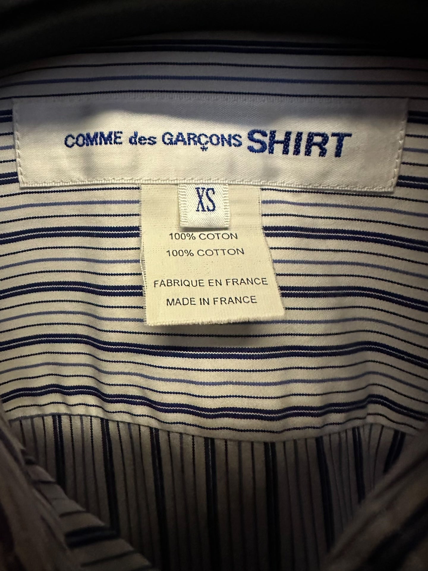Comme des Garçons CDG Deconstructed Zip Shirt