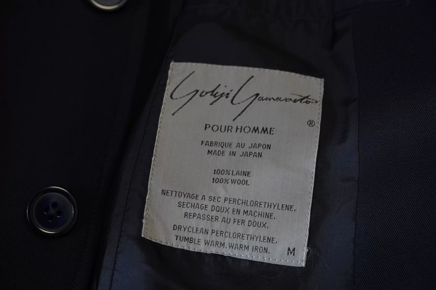 Yohji Yamamoto Embroidered Jacket 90SS