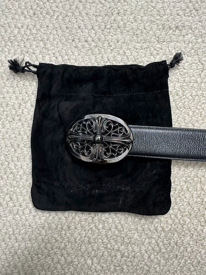 Chrome Hearts Cross Engraved Belt