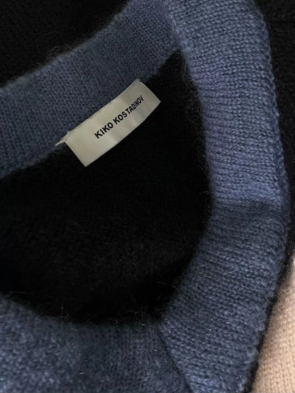 limited edition black sweater by Kiko Kostadinov