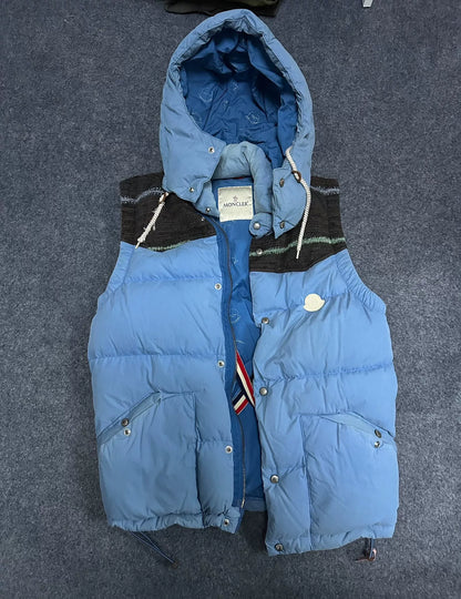 Visvim×Moncler V Hooded Puffer Vest