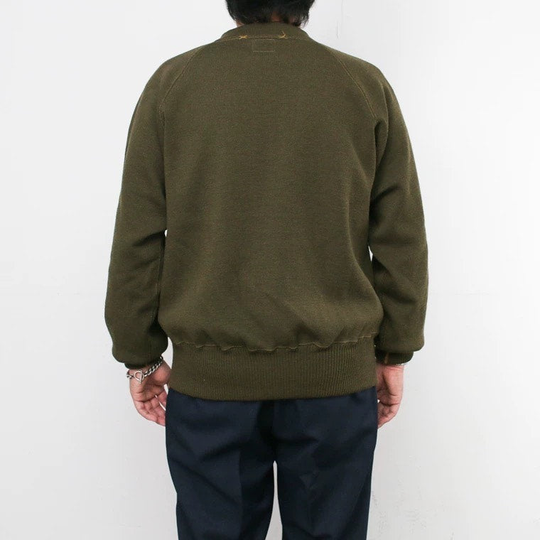 Buzz Rickson's Military Wool C-2 Zip Sweatshirt