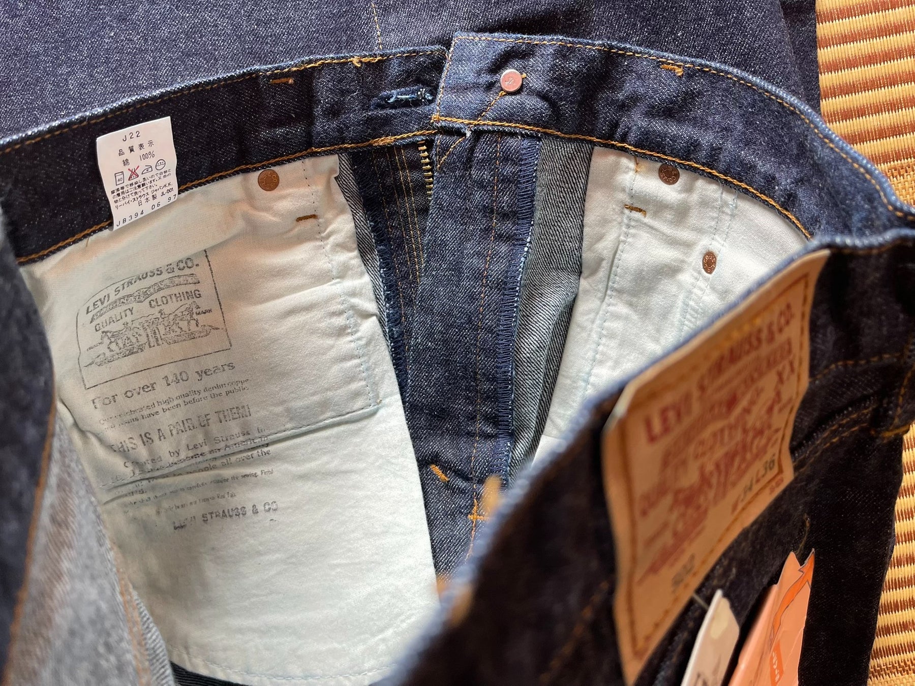 Levi's LVC 502 J22 60s Jeans