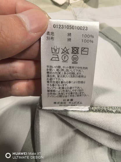 visvim larkham long sleeve polo shirt