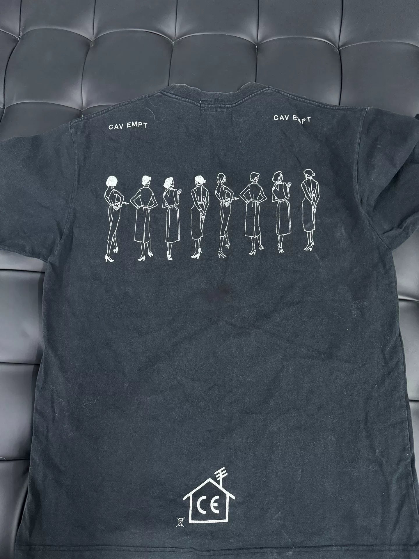 Black Short Sleeve CE/CAVEMPT T-Shirt