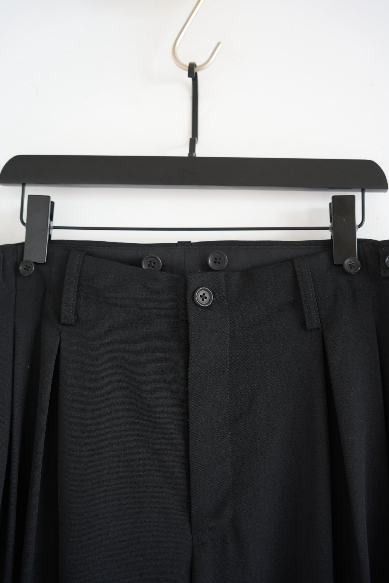 Yohji Yamamoto 23AW Multi-Strap Wool Trousers