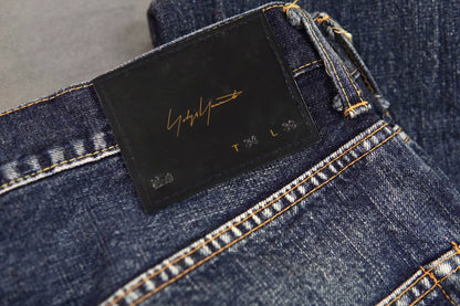 Yohji Yamamoto 2002 Hand-Painted Jeans