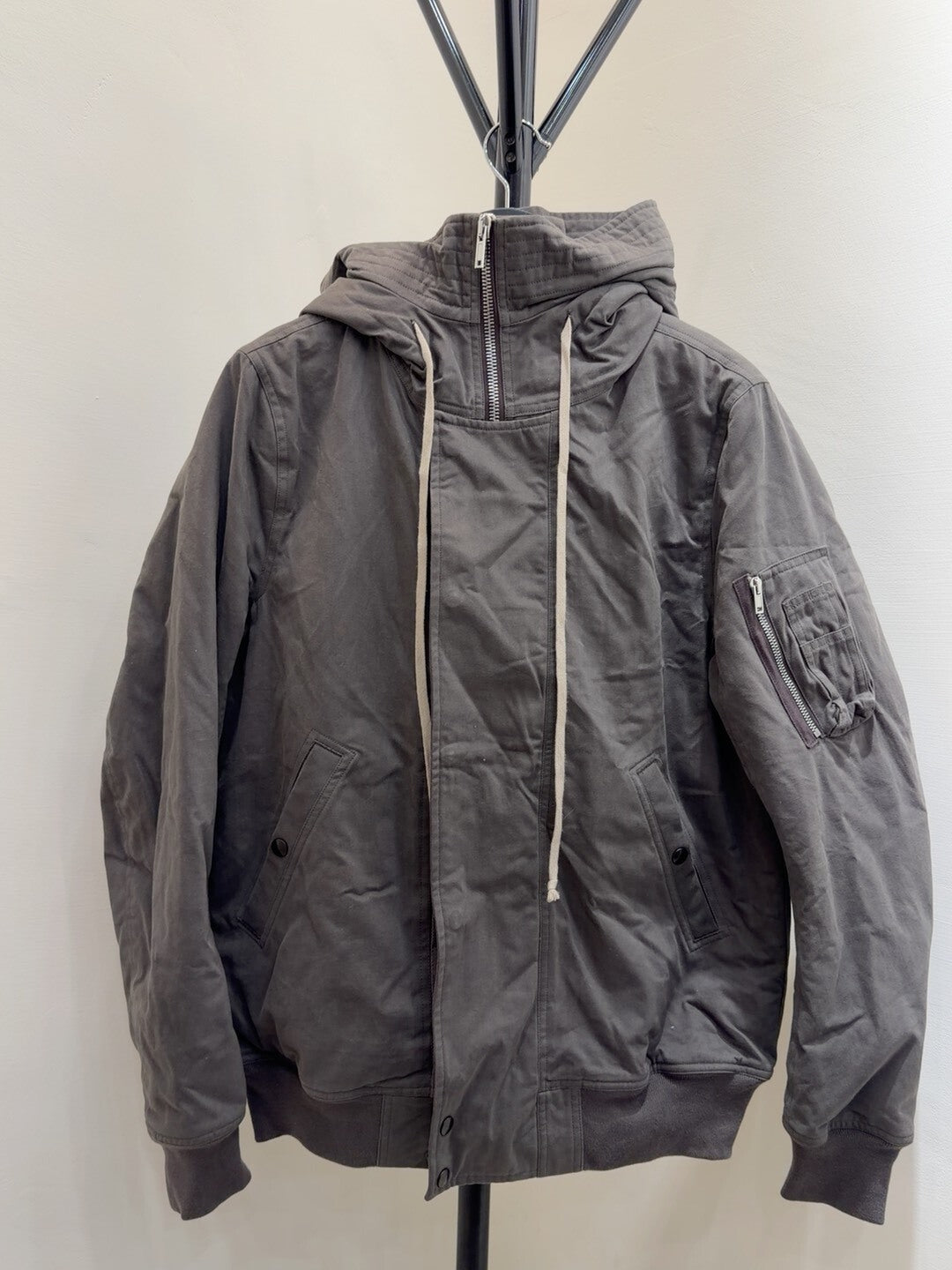 Rick Owens DRKSHDW Bomber Jacket Gray