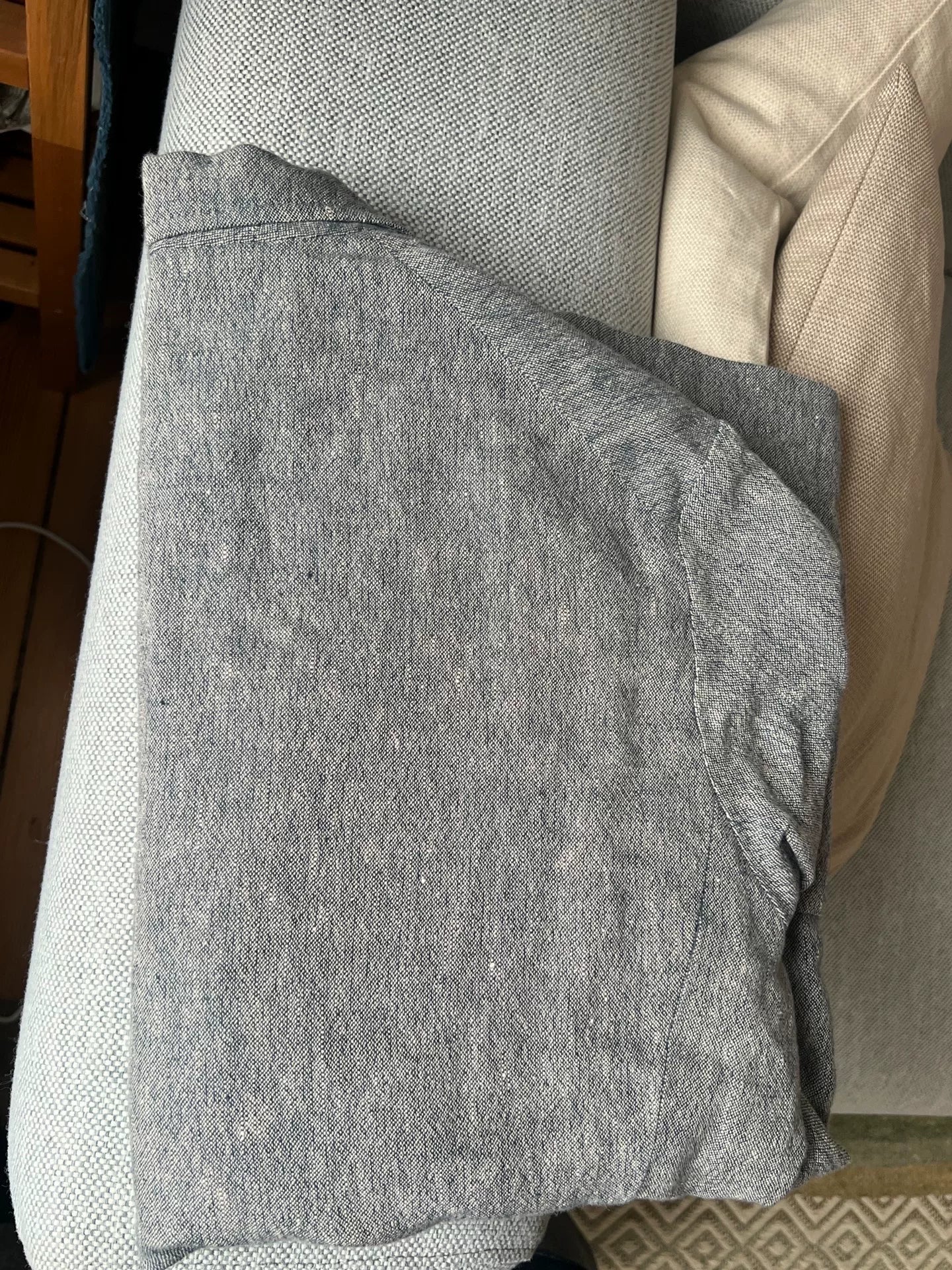 visvim Gray Blazer with Black Buttons