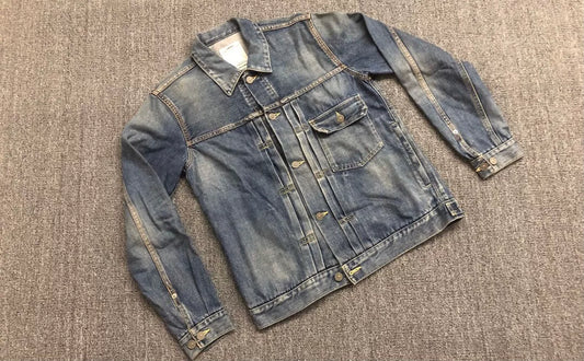 VISVIM 102 DMGD SS Denim Jacket