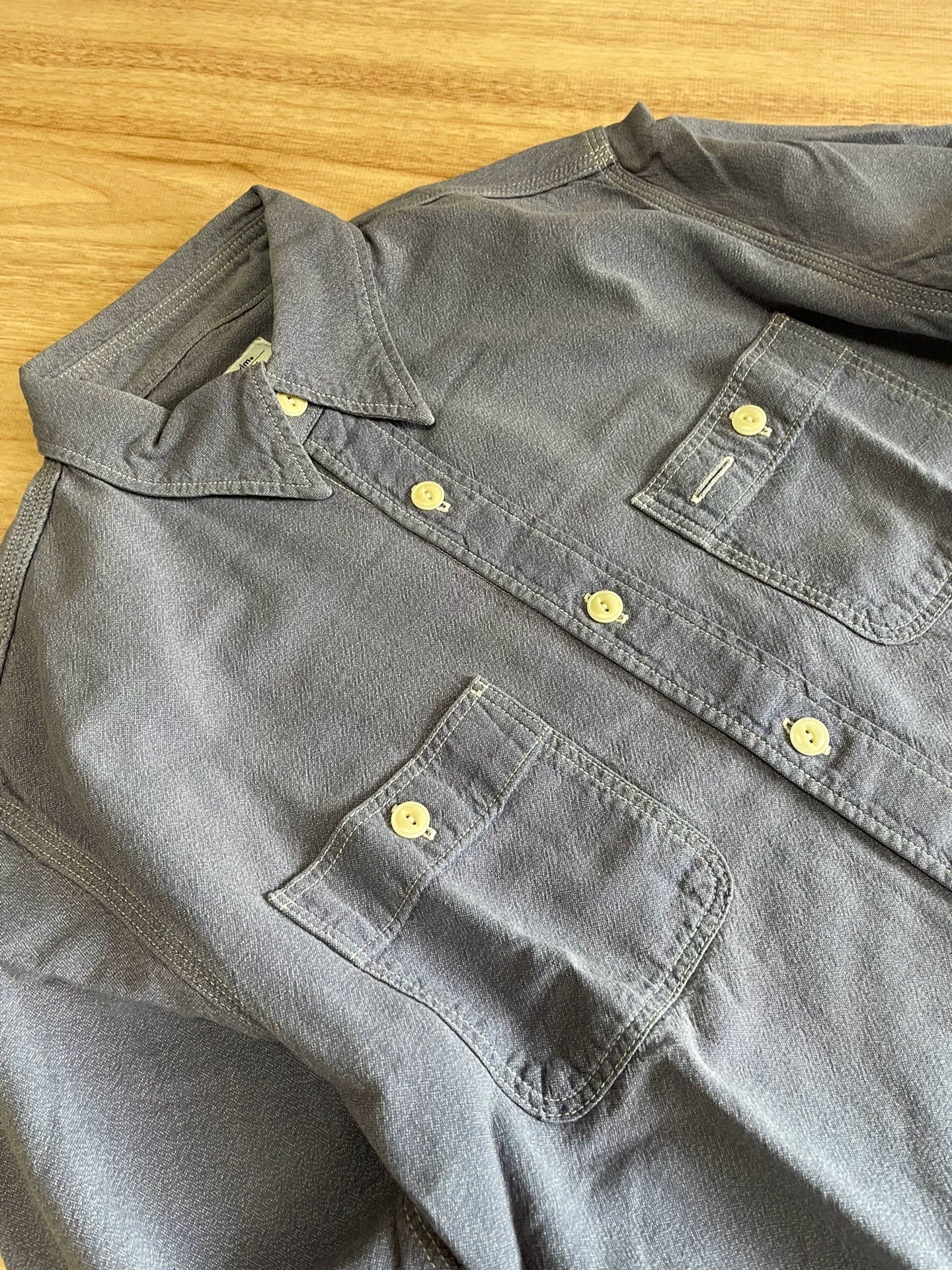 VISVIM Damaged F.I.L Limited Long Sleeve Shirt