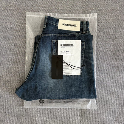 Neighborhood 24ss基础水洗牛仔裤