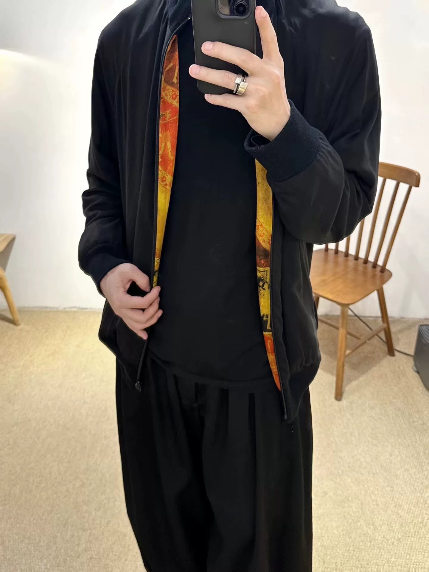 Yohji Yamamoto S/S 2004 Reversible Bomber