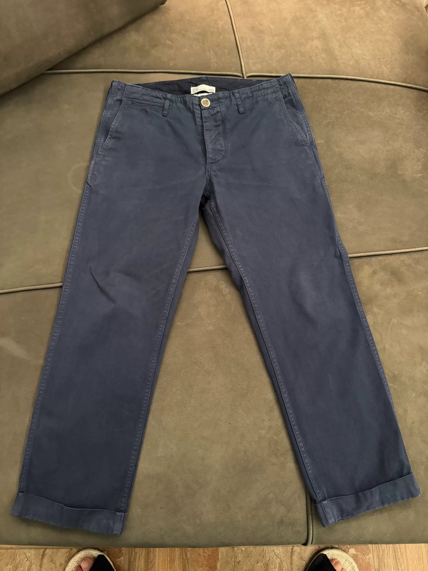 visvim casual cropped pants size 2