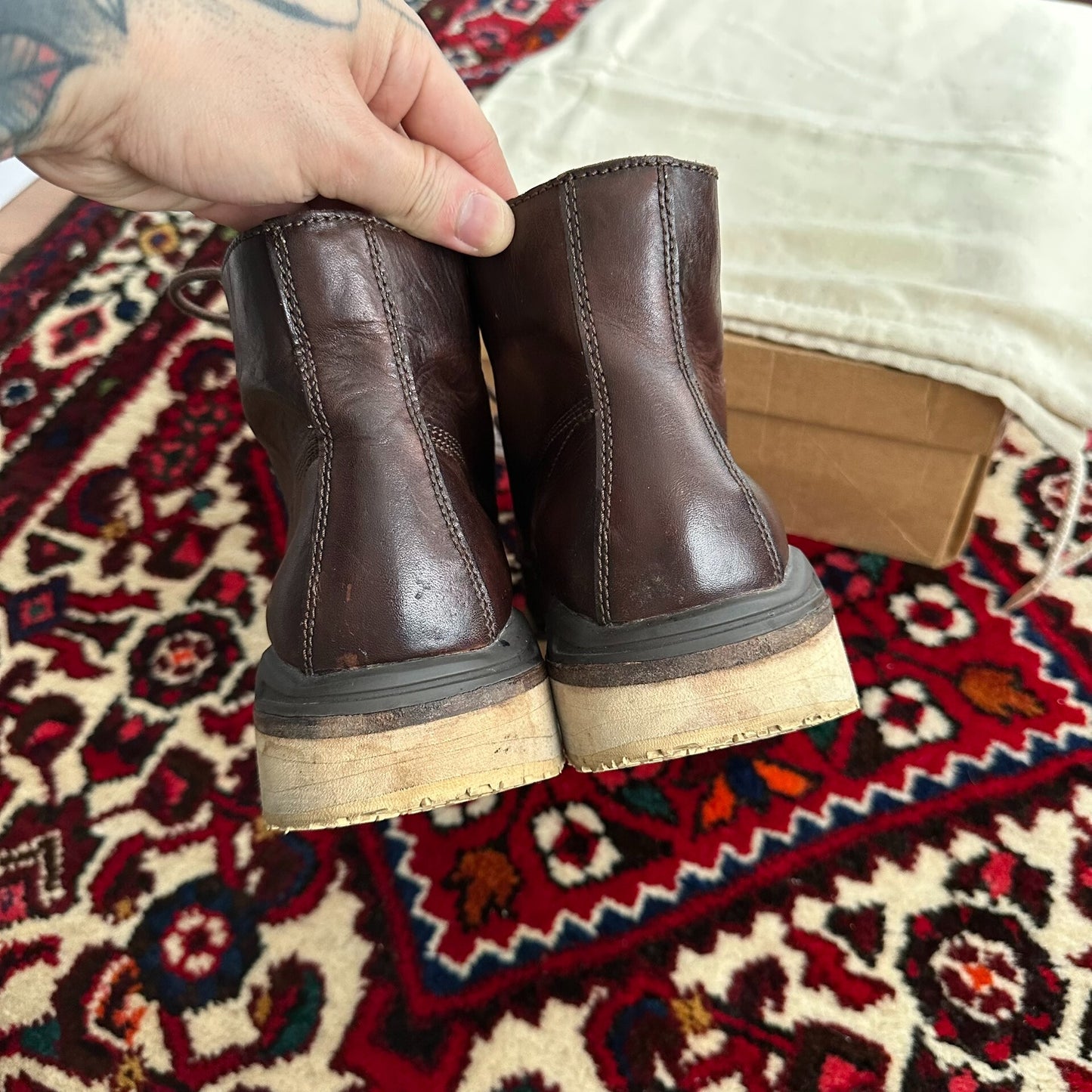 Visvim 15AW ICT VIRGIL Boots Size 10
