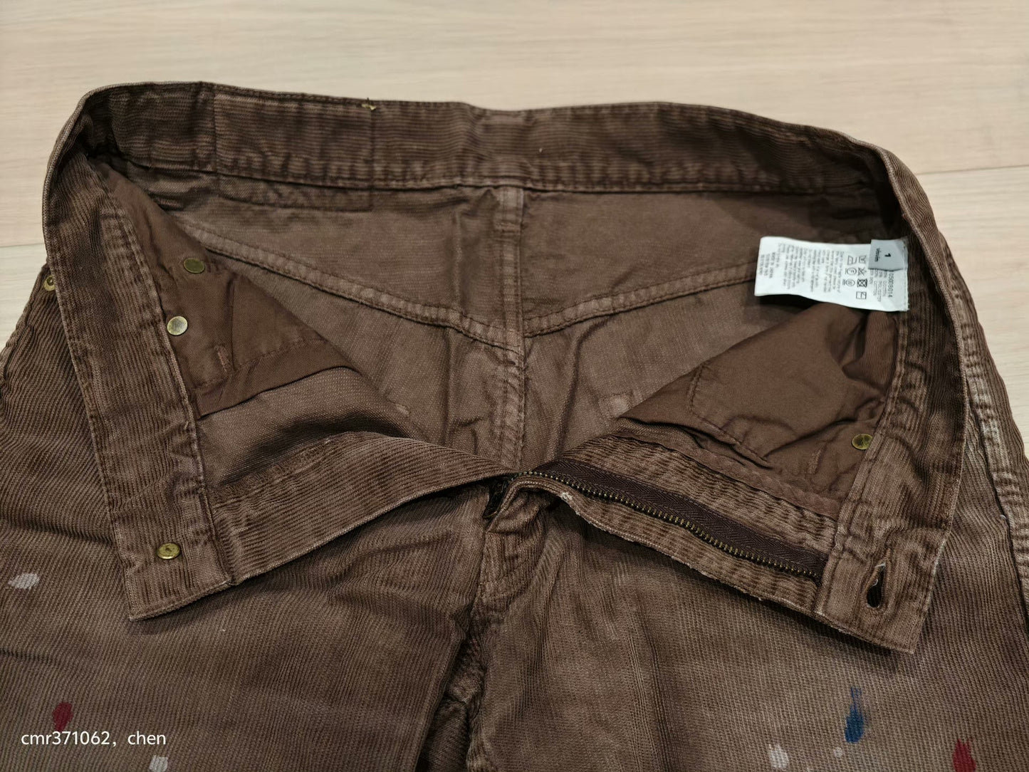 VISVIM 17SS FLUXUS 03 CORD SHORTS