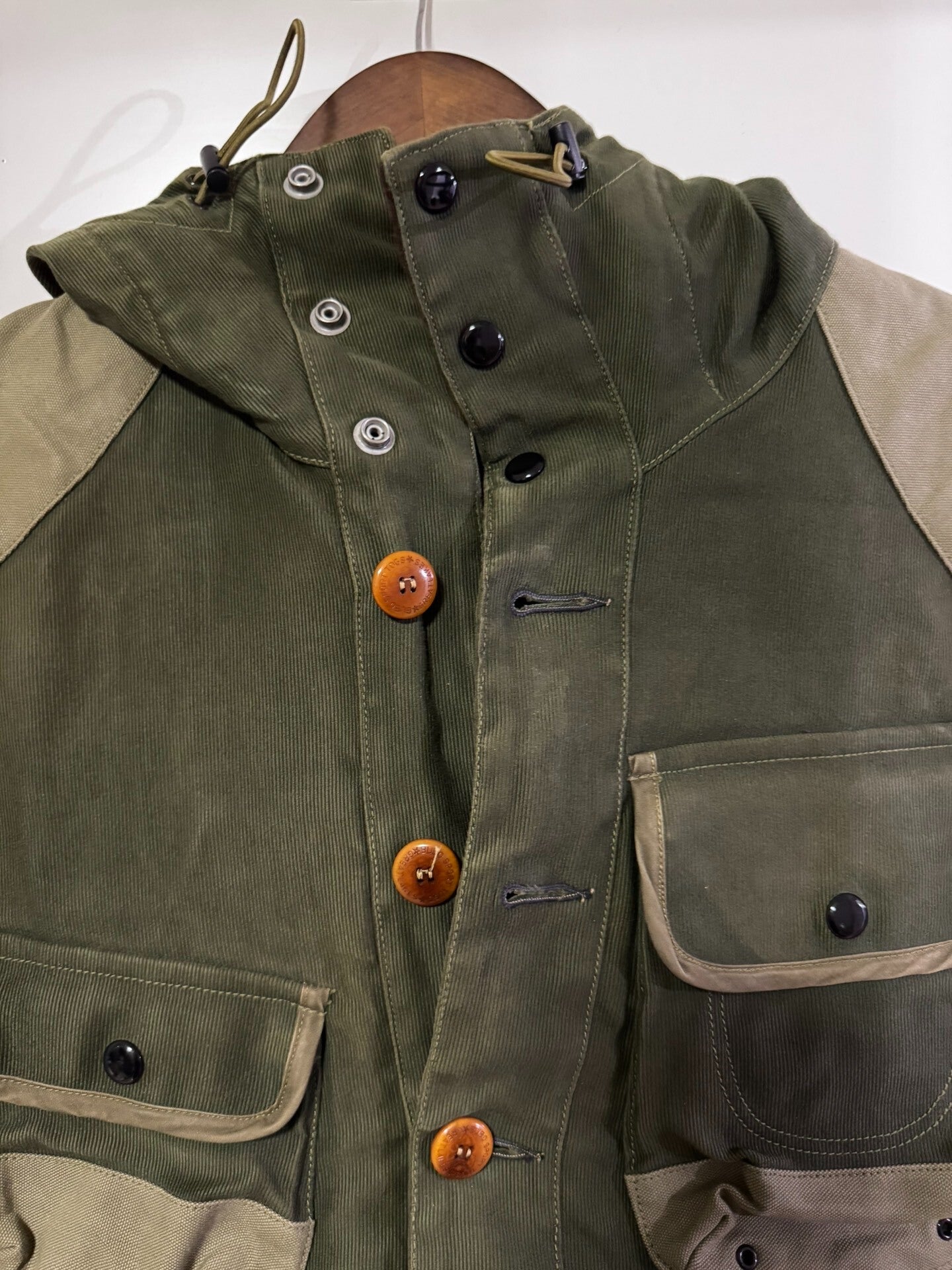 Vintage Freewheelers Green Wood Jacket