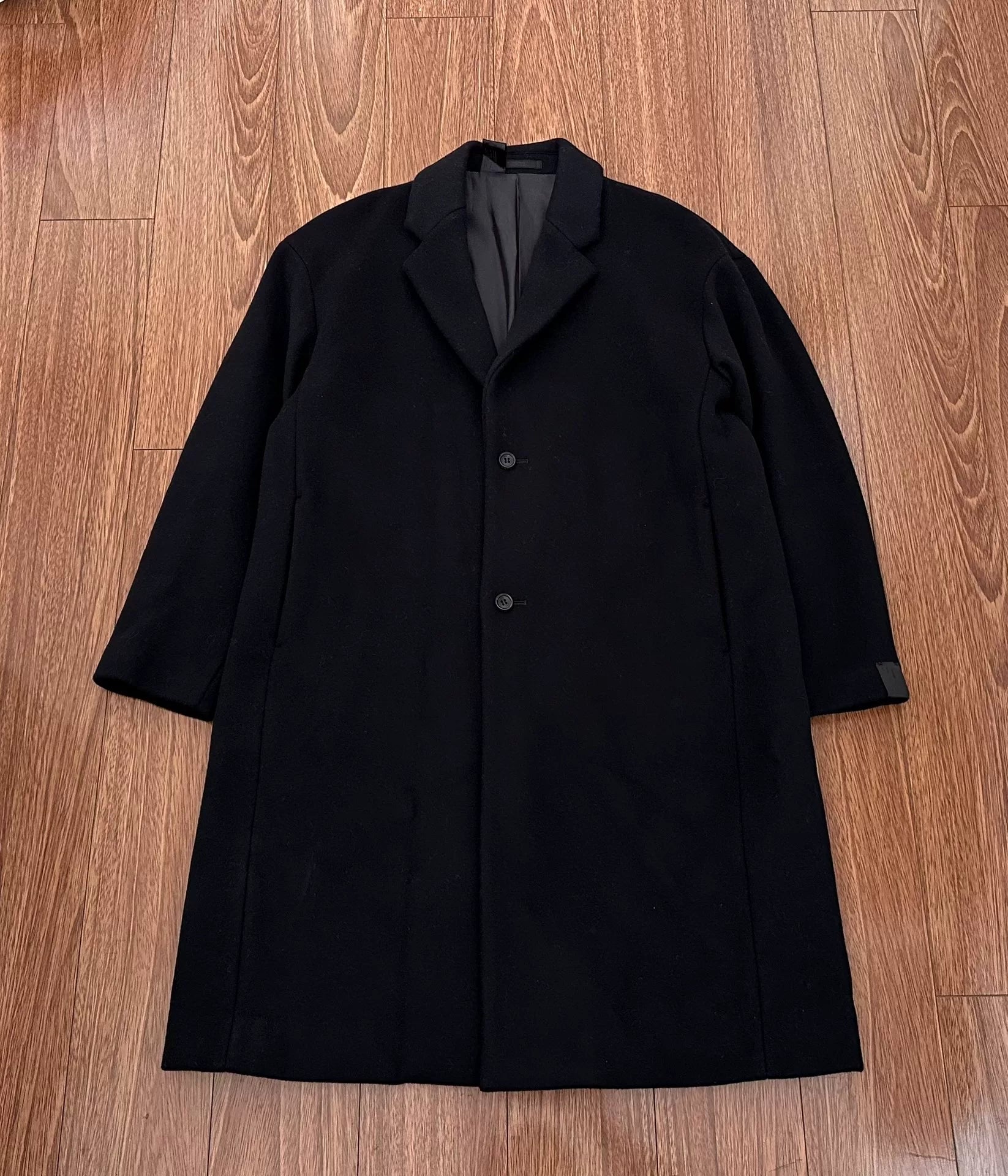 N.HOOLYWOOD Wool Blend Long Jacket