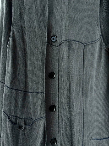 Yohji Yamamoto Deconstructed Knit Cardigan