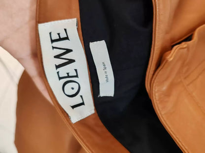Loewe Lambskin Leather Pants