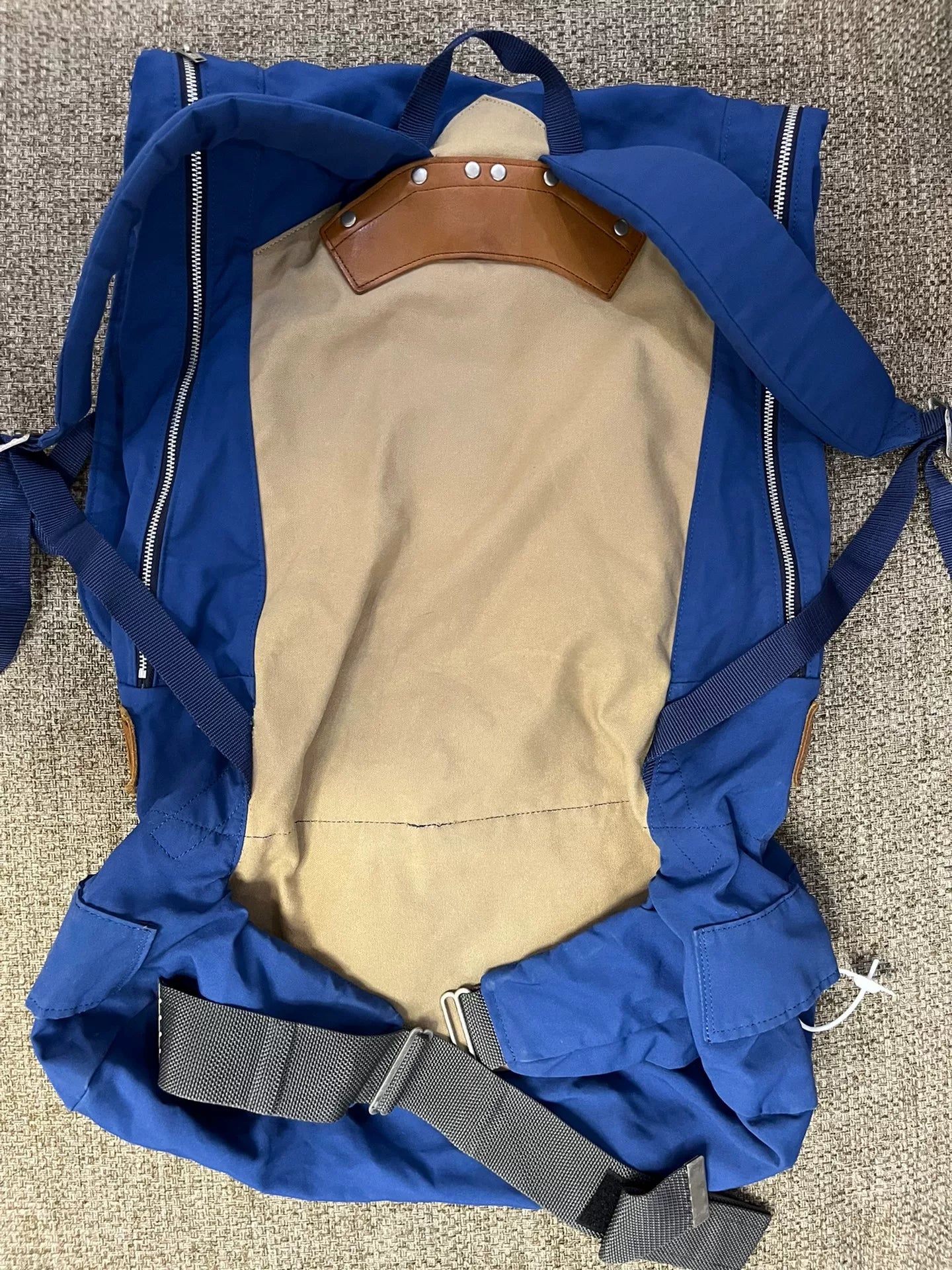 Undercover ISM Blue Limited Multi-Zip Backpack