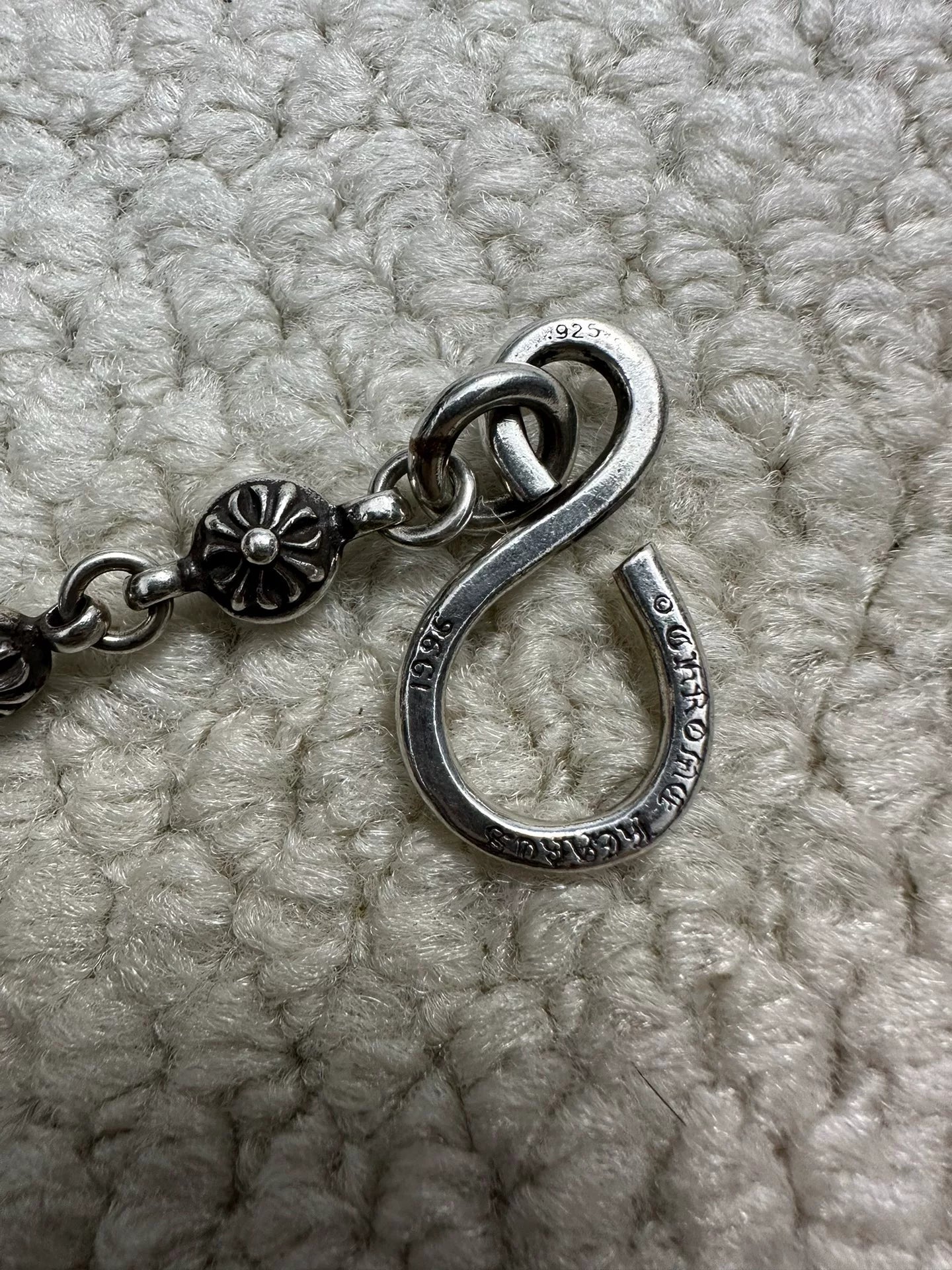 Chrome Hearts Cross Ball Lobster Clasp Chain
