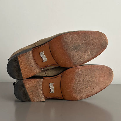 Old Joe Side-Gore Leather Sandals