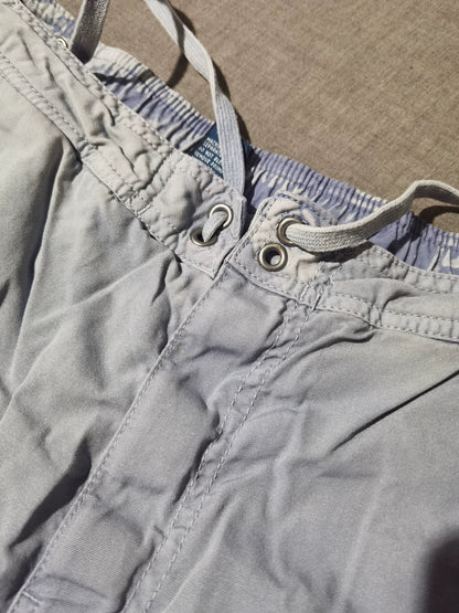 RRL Vintage Blue Dye Distressed Shorts