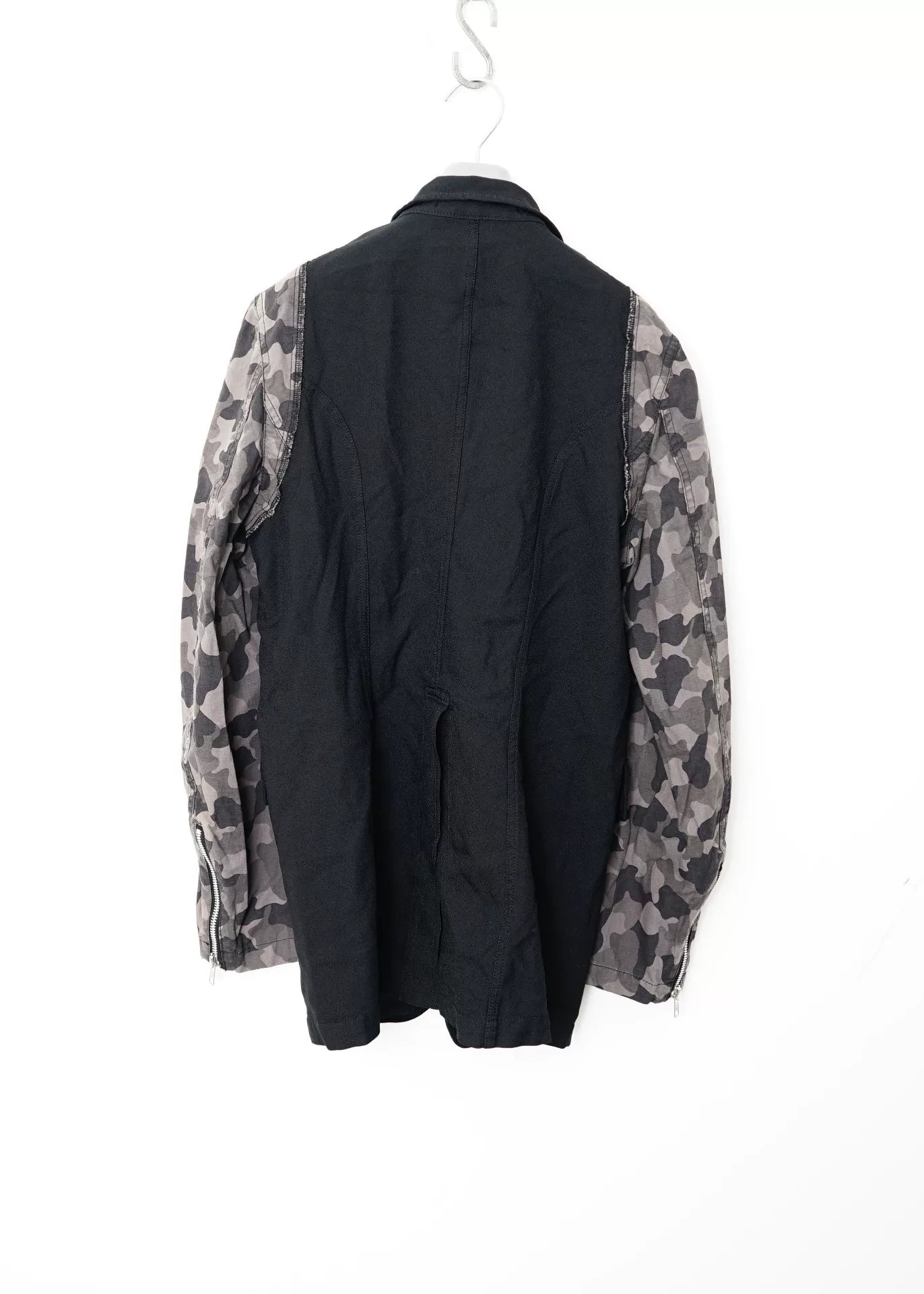 Comme des Garçons Camouflage Sleeve Blazer