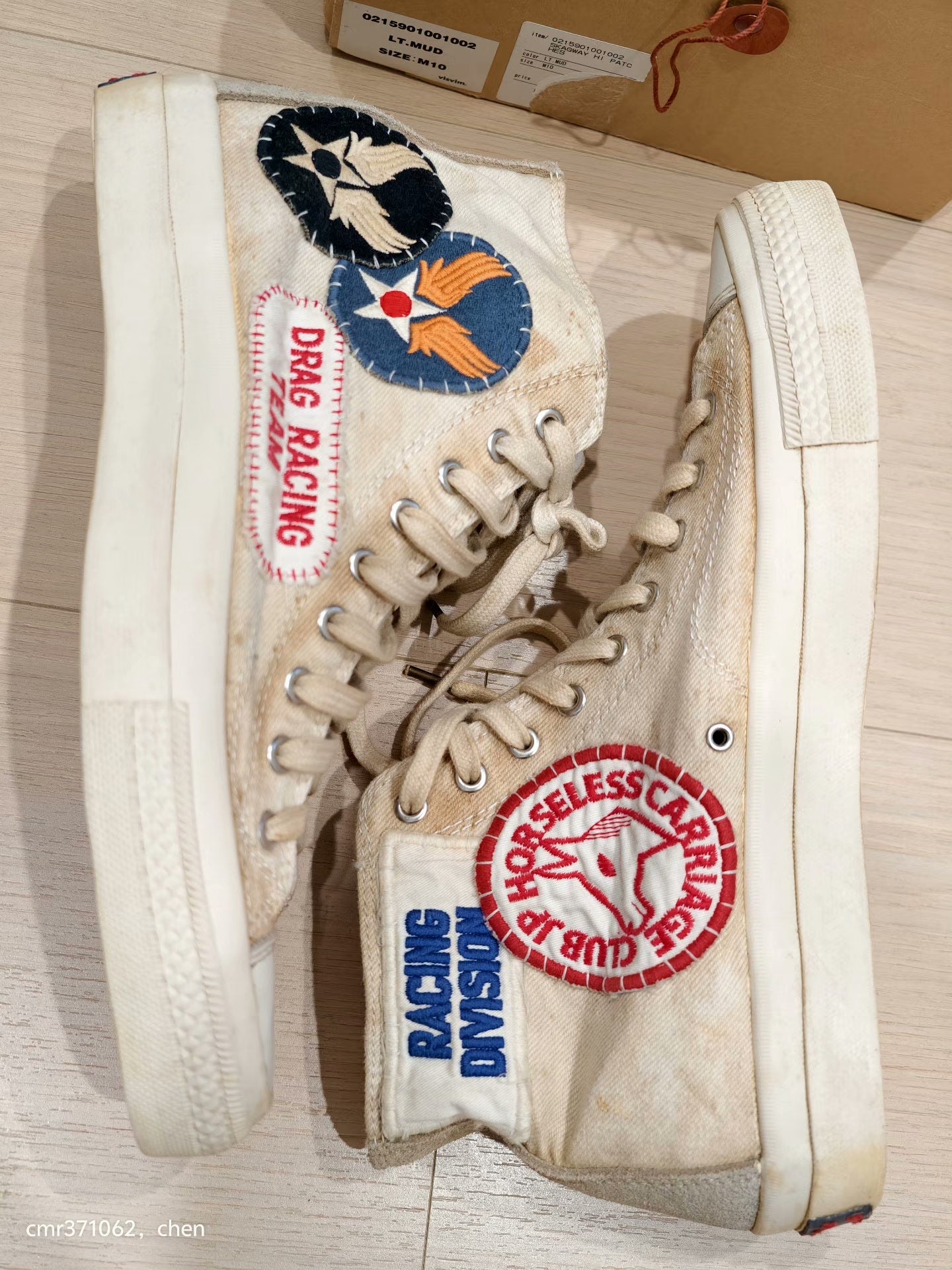 VISVIM 15 ICT SKAGWAY HI PATCHES