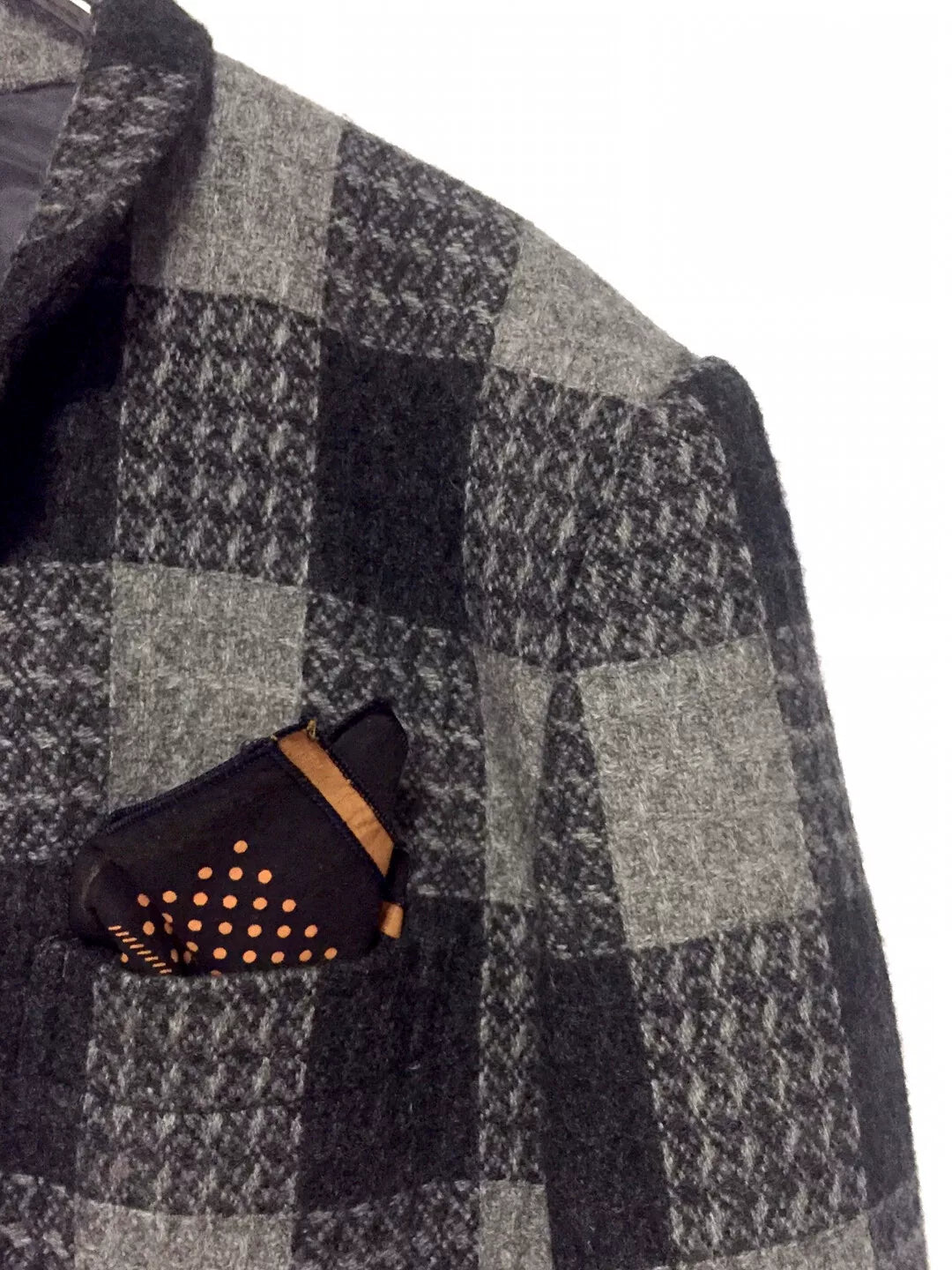 Yohji Yamamoto Y's Achive Gray Plaid Suit