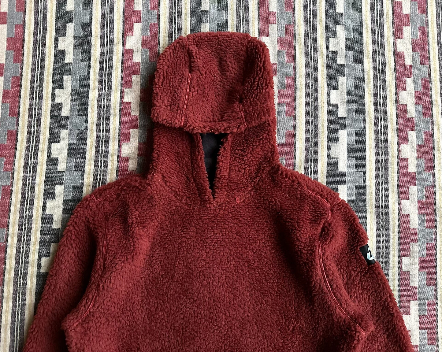 burton mine77 italian sherpa hoodie