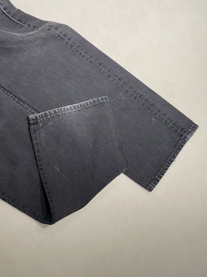 LEVI'S 501 Straight Black Gray Jeans