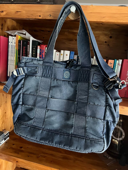porter classic super nylon tote bag navy