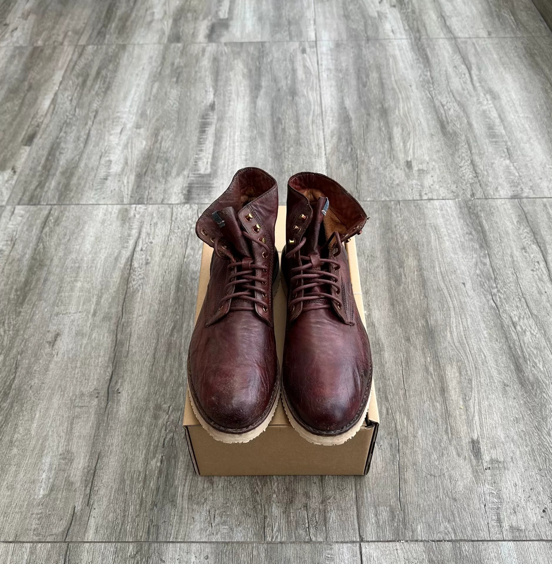 visvim ict virgil boots in brand  condition