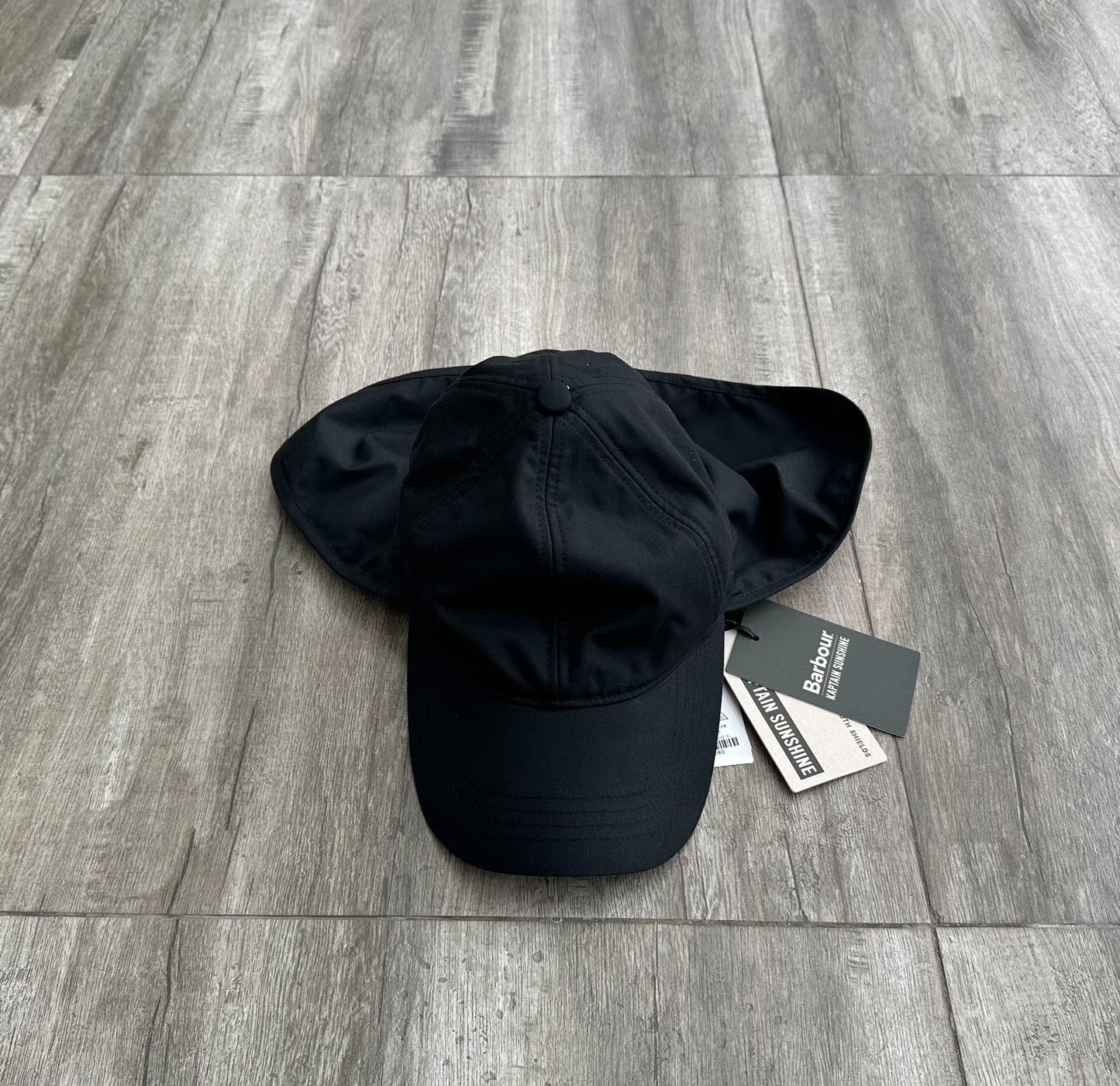 kaptain sunshine x barbour caped cap