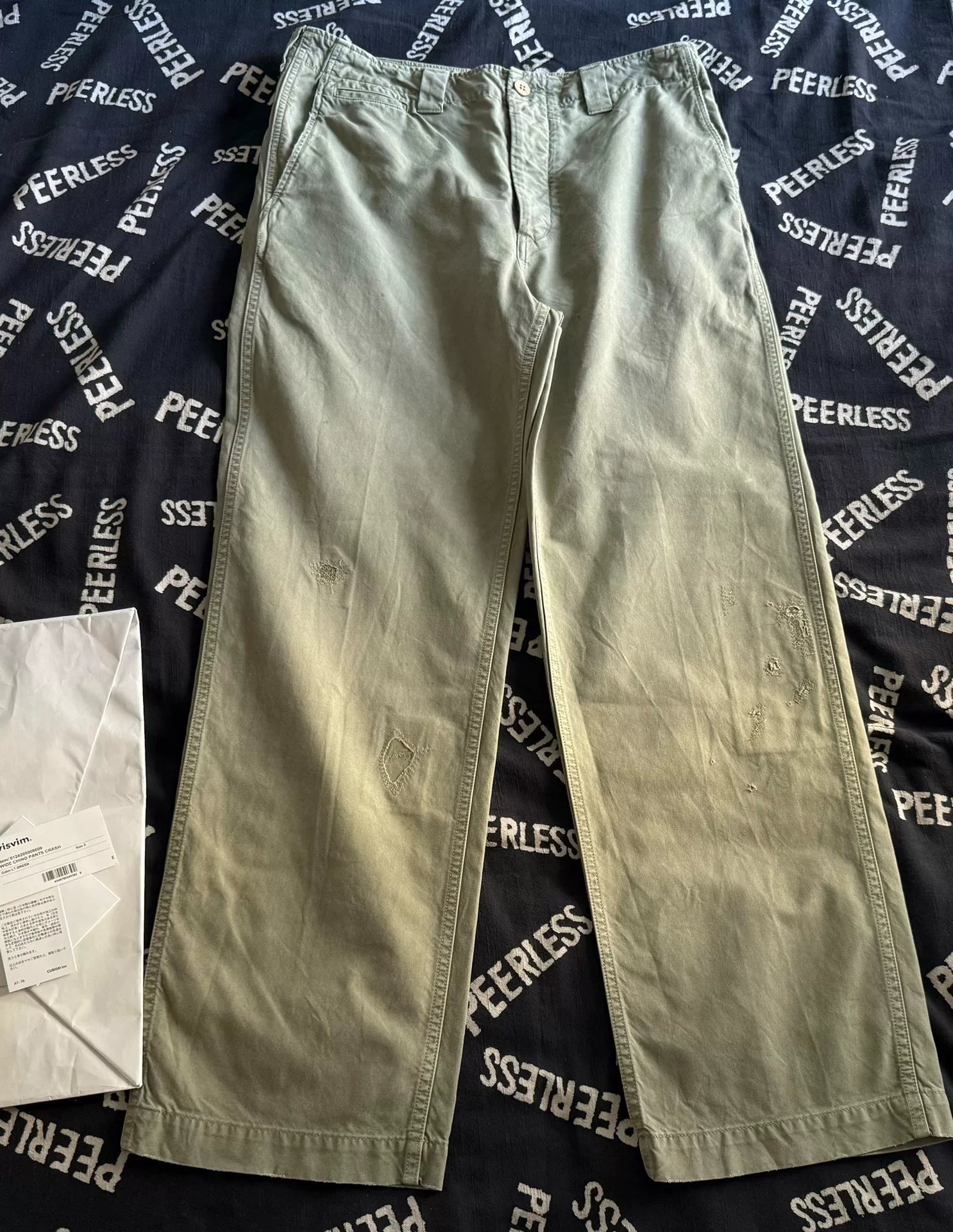 Visvim 24AW Wide Chino Pants F.I.L Limited