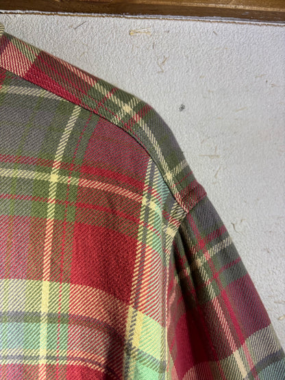 90s Ralph Lauren Double-Layer Plaid Shirt