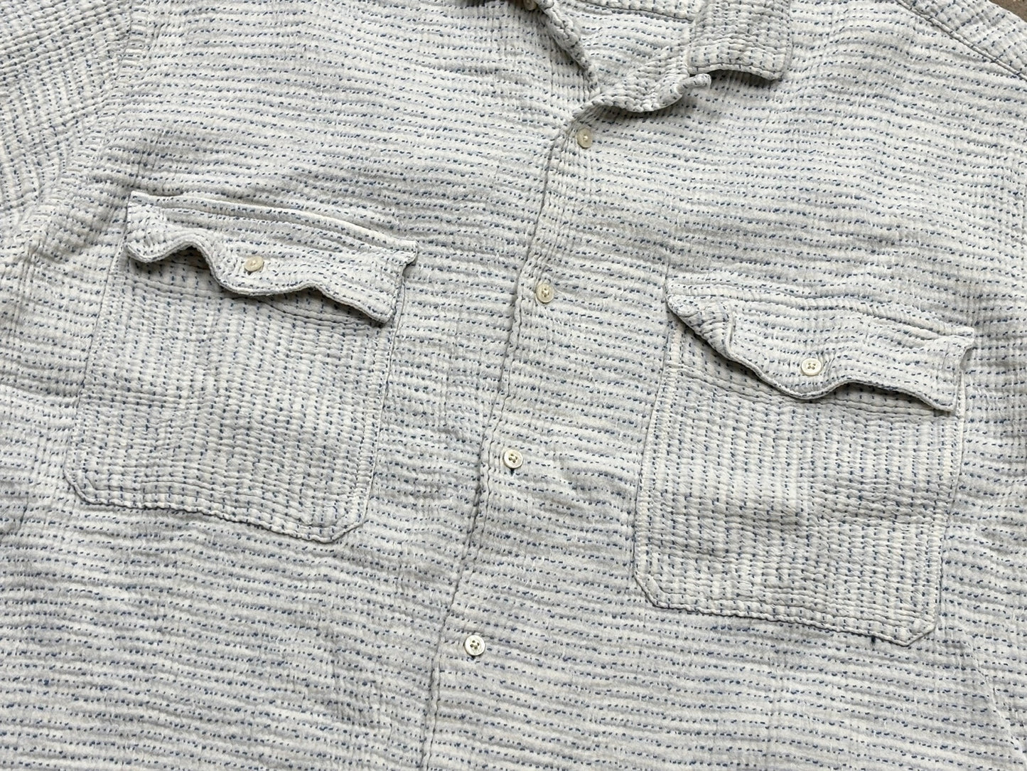 Porter Classic Kendo Sashiko Short-Sleeve Shirt