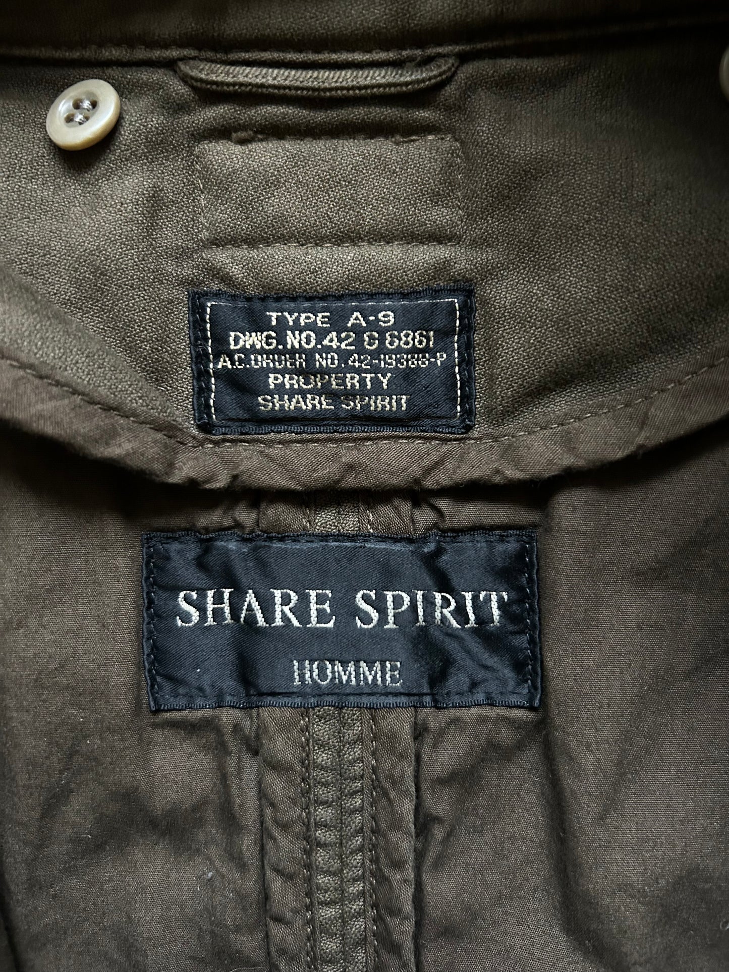 SHARE SPIRIT Patchwork Jacket