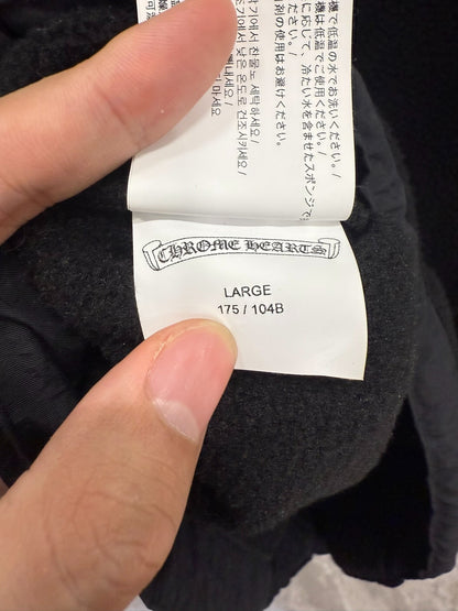 Chrome Hearts Half-Zip Fleece Sweatshirt