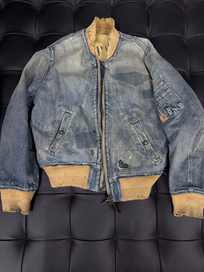 Kapital Double-Sided Denim Jacket with Rivets