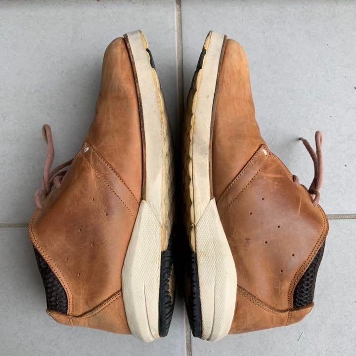 Visvim Buckminster Brown Leather Shoes