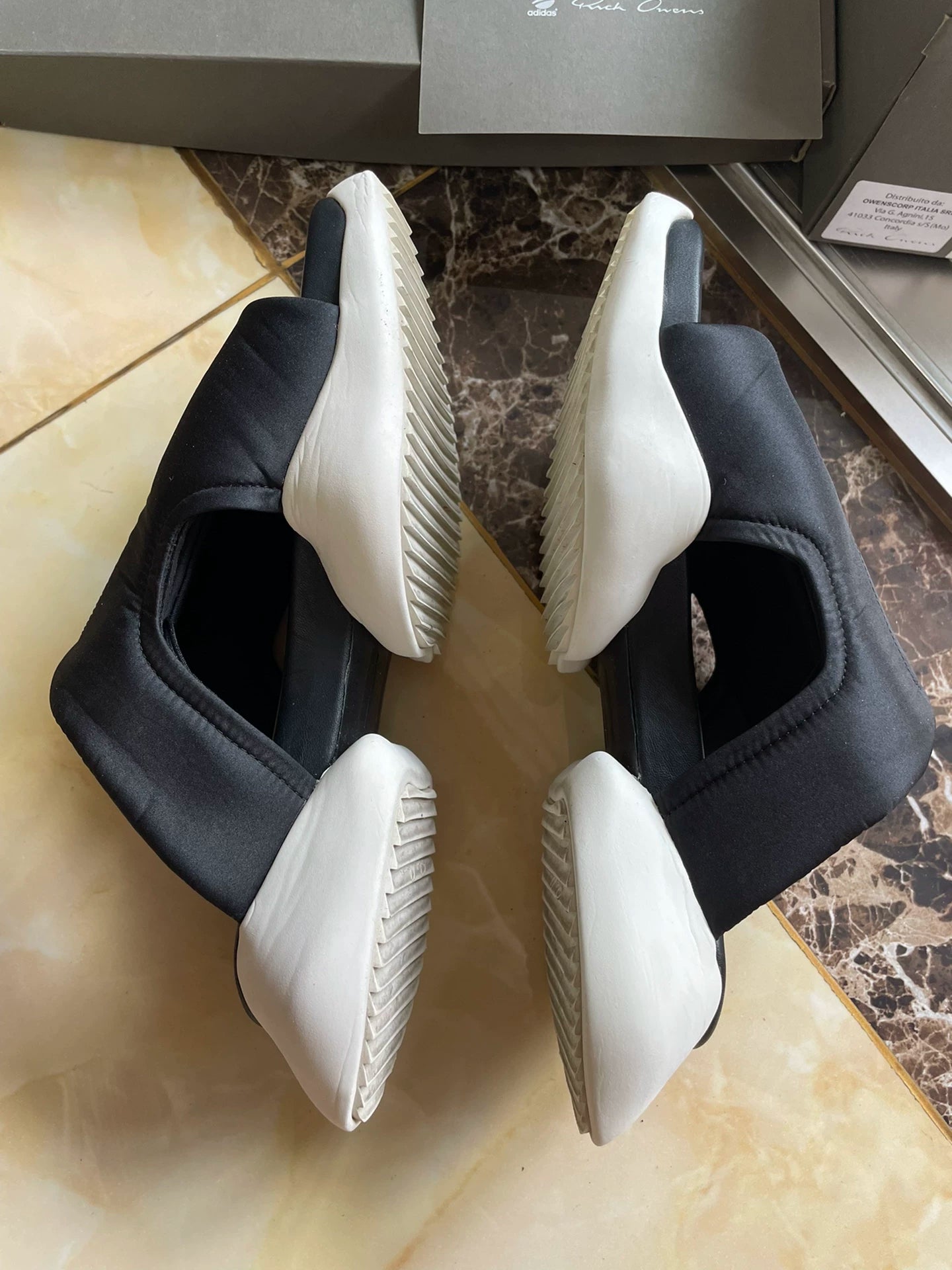 Rick Owens x Adidas Tank Slides AQ2822